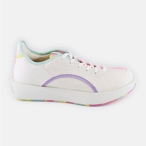 Allbirds White and Pastel Sneakers